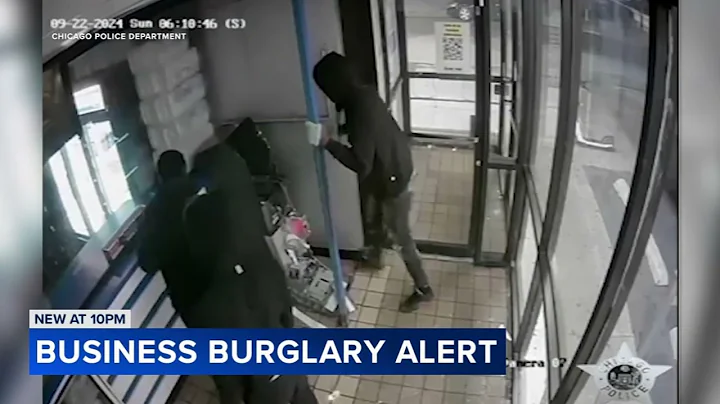 Video shows burglars attempt to steal money from ATMs on West Side