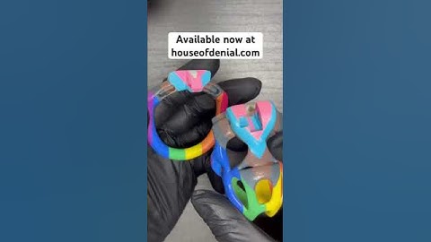 My favourite sound in the world…another chastity cage snapping shut. Will you be next? ❤️🔐😈