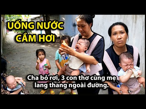Video Mẹ mới sinh và 3 con thơ lang thang đi bán vé số mưu... - youtube