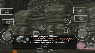 Shadow Of The Colossus U.S. on AetherSX2 + Gameshark Cheats - (All Time Attack Rewards Unlocked)