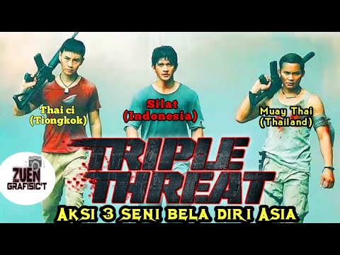 Aksi seru 3 ilmu bela diri Asia film triple trheat sub indo..full movie