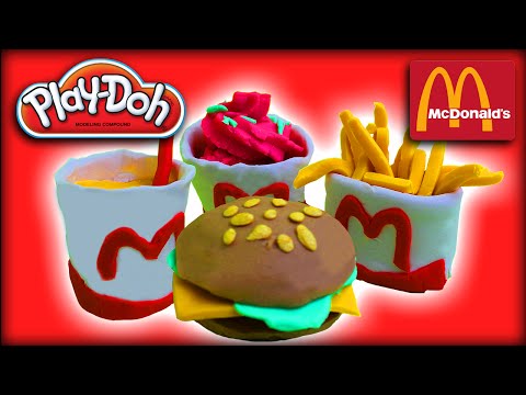 play doh mcdonald's restaurant