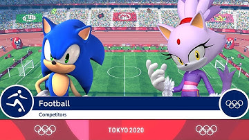 Mario & Sonic at the Tokyo 2020 Olympic Games - Sonic/Tails Vs. Blaze/Silver