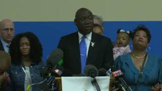 Family of Buffalo massacre victim Ruth Whitfield, Ben Crump hold news conference