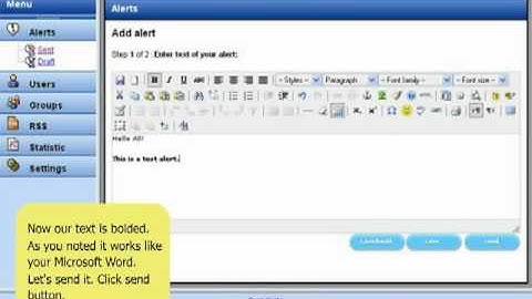 Send Alert with DeskAlerts desktop alerts software!