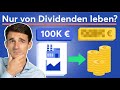 Wie viel Dividende wirft ein 100.000€ Portfolio monatlich ab? | Finanzfluss