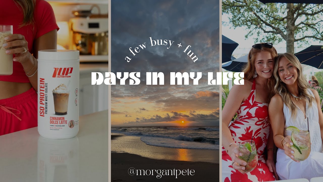 DAYS IN MY LIFE | exciting things happening!! +hosting, enjoying the sun, packing for Jackson Hole