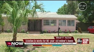 Solutions for 90-year-old Sarasota widow afraid of losing home