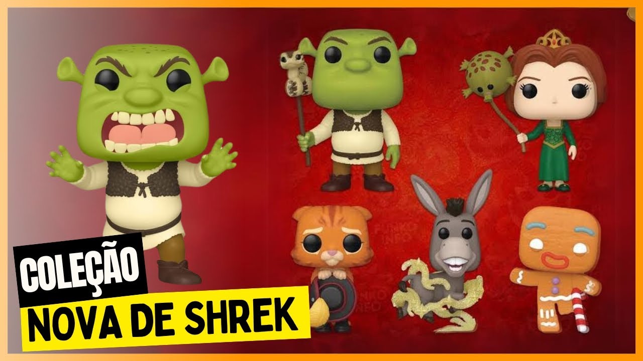 COLEÇÃO FUNKO POP SHREK | NOVOS MODELOS - YouTube