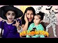 Halloween songs for kids Nursery rhymes Baby scaring mama on halloween night Evelyn and Amber.