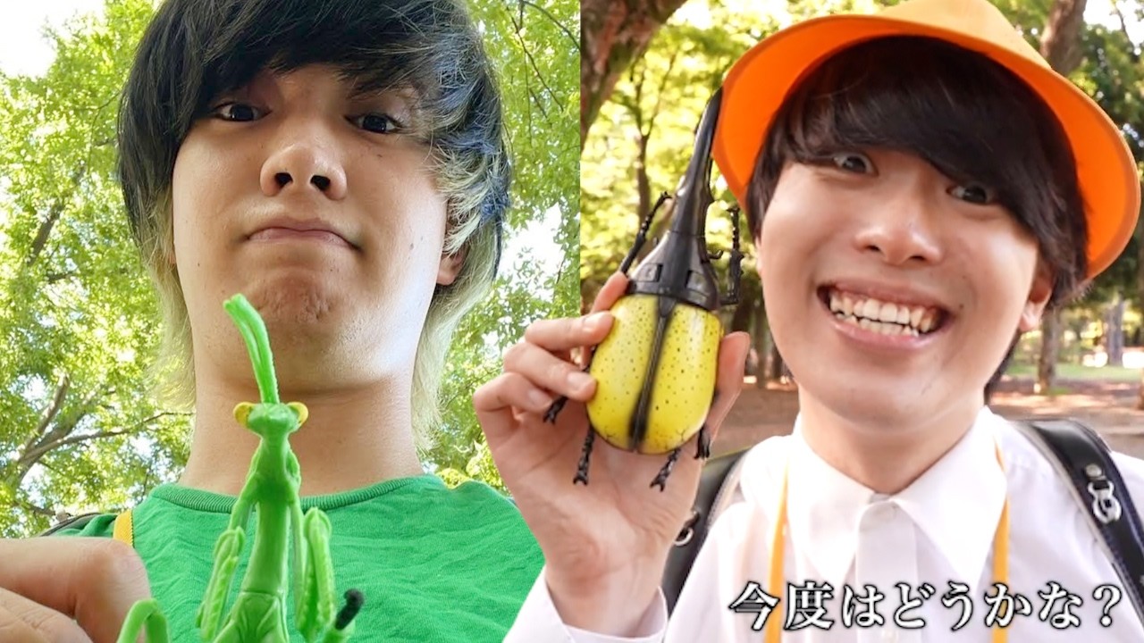 カマキリとカブトムシの戦い！やねすけvsゆーと【バンカラジオ】