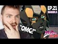 NO WAY THEY DIED????!! | JOJO'S BIZARRE ADVENTURE *PART 6* EPISODE 21 | (S5 EP:21) REACTION!