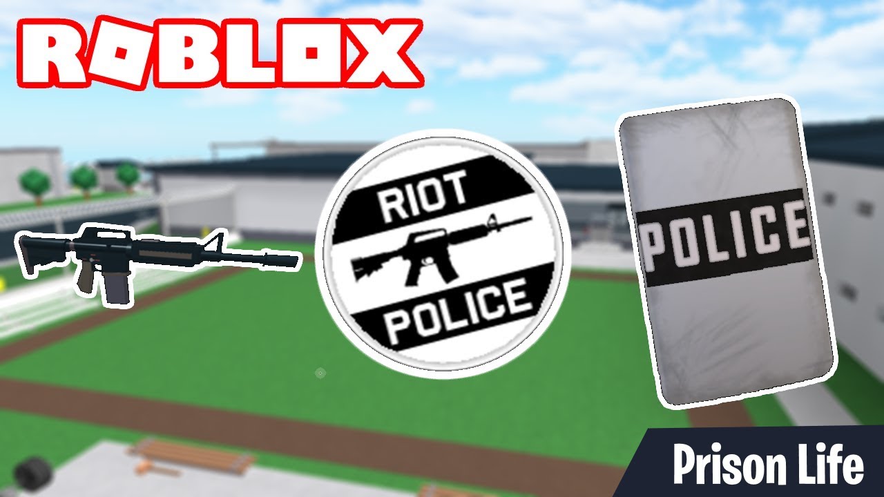 Roblox Prison Life How To Equip The Riot Shield And The Gun At The Same Time Youtube - roblox riot shield