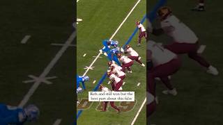 He was so sure the right call was made! #shorts #commanders #lions