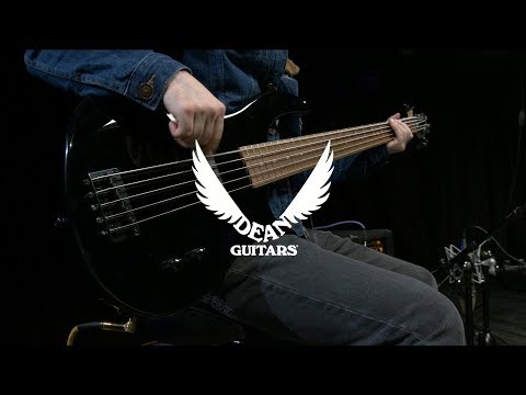 Dean Edge 09 5 String Bass, Classic Black | Gear4music demo