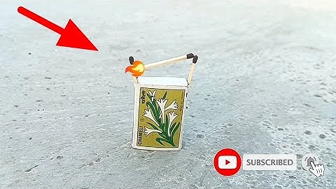 matchstick rocket without aluminum  #matchstickrocket