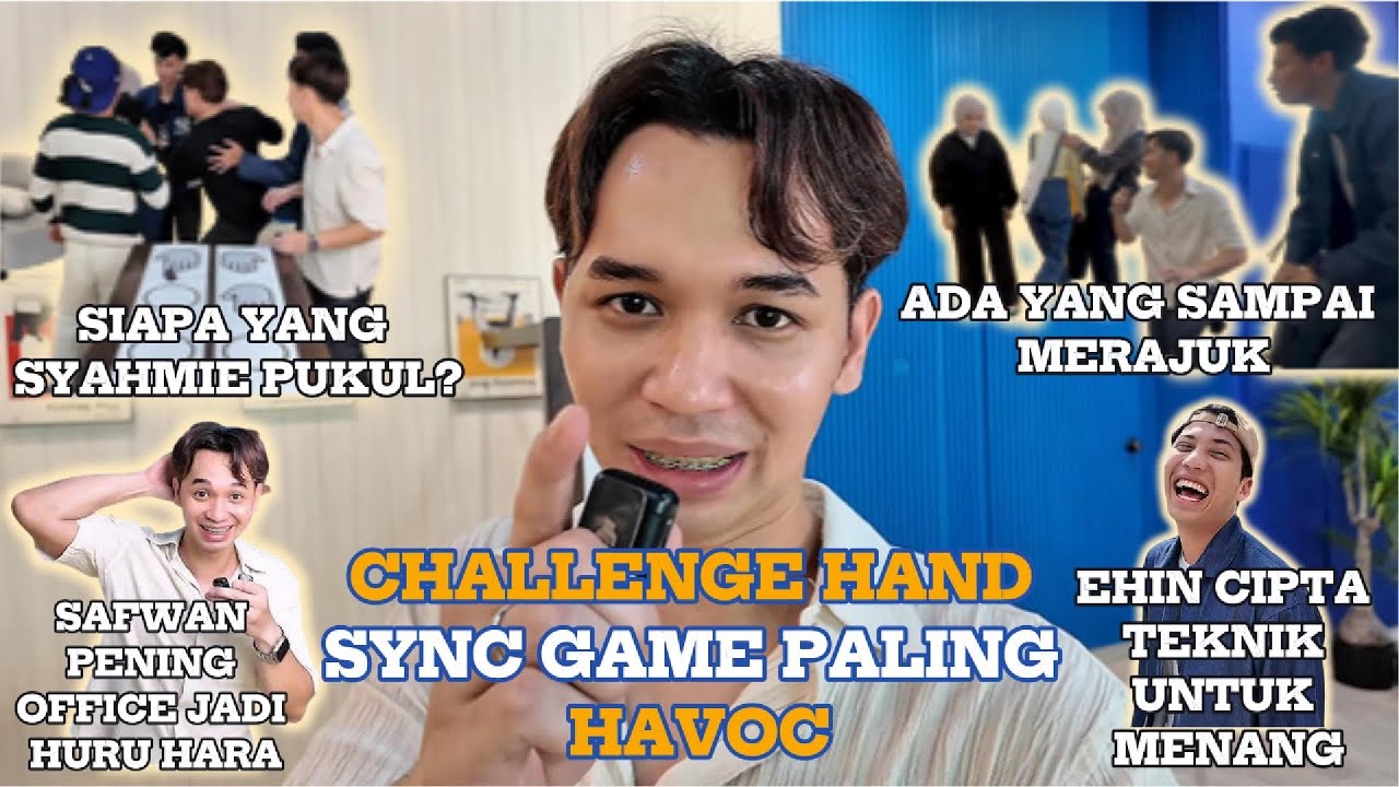 UJI OTAK AI TEAM!! HAND SYNC CHALLENGE BUAT SEMUA GERAM!! 