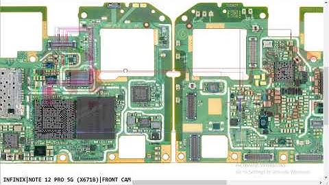 INFINIX Note 12 PRO 5G X671B FORNT CAMERA Error Notwarking Not Open Problem Hardware Solution