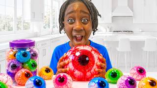 I MADE MONSTER EYEBALLS