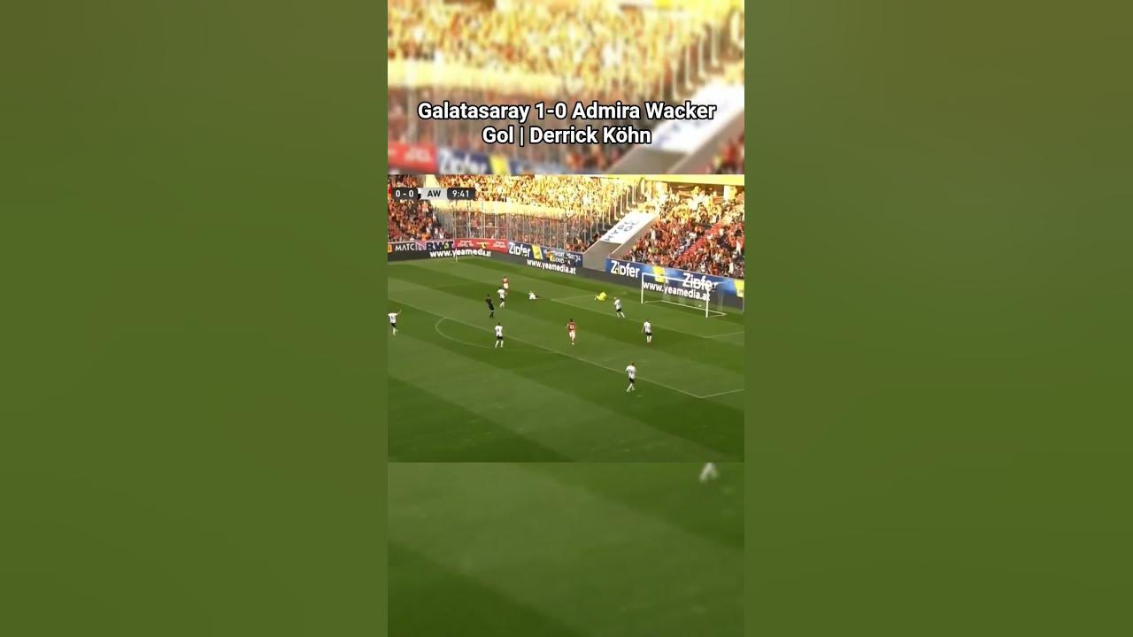 Hazırlık Maçı Galatasaray 10 Admira Wacker galatasaray derrickköhn