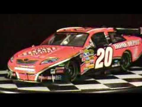 This week's Diecast Video Spot-Light includes all the hottest new NASCAR diecast in stock at Diecast Depot www.diecastdepotshop.com - features the Dale Earnhardt 1998 Daytona 50th Anniversary diecast, Jeff Gordon 1997 Daytona 50th Anniversary diecast, Jimmie Johnson 2006 Daytona 500 50th Anniversary diecast, Tony Stewart 2008 Home Depot Toyota Camry diecast, Denny Hamlin 2008 FedEx Express Toyota Camry diecast, and Michael Waltrip's Toyota Camry NAPA Autographed Owner's Elite diecast. All of these are available at www.diecastdepotshop.com or toll-free order line 866-287-7786. Weekly NASCAR diecast video review is exclusively from Diecast Depot.
