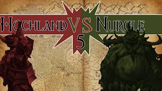 Hochland vs Nurgle Match #5: Call of Warhammer 1v1 (feat The Wise Coffin)