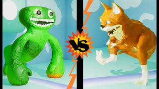 Kittysaurus  VS Jumbo Josh EPIC BOSS FIGHT!!! JUMPSCARE!! (Garten of Banban 4)