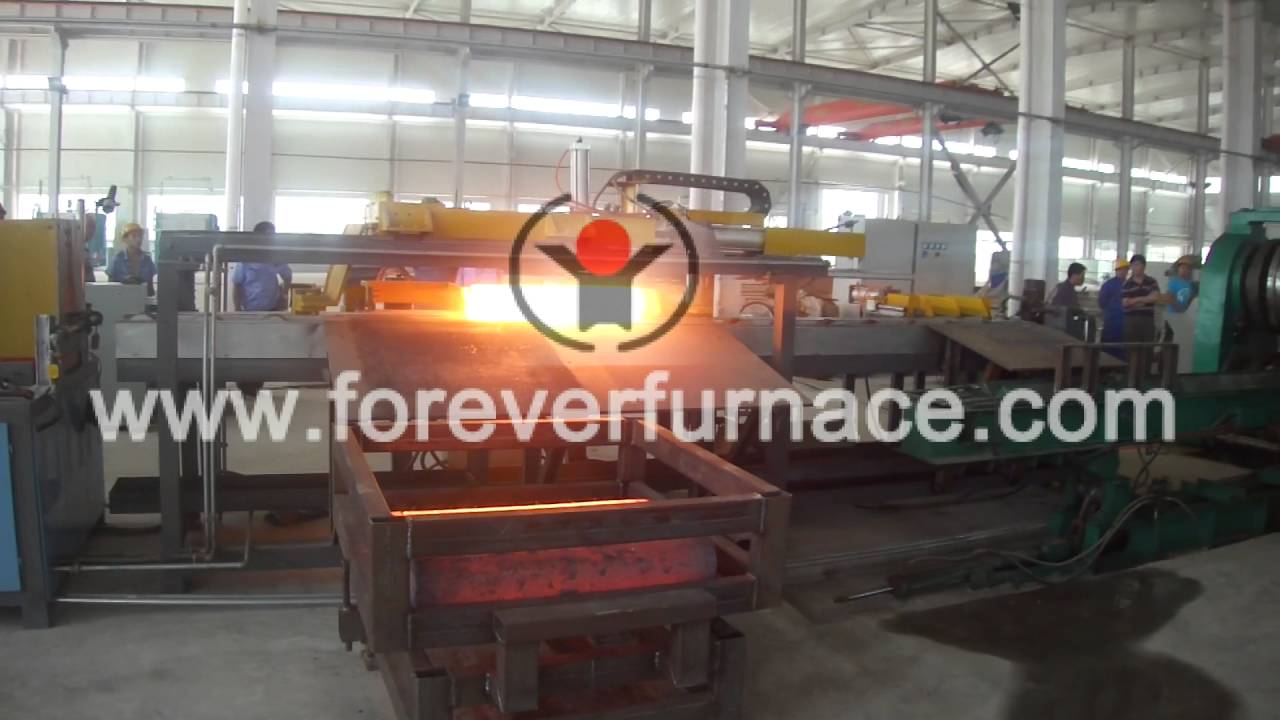 round steel induction heating system for forging