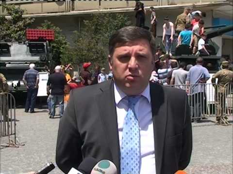 საბრძოლო ტექნიკის გამოფენა ქუთაისში