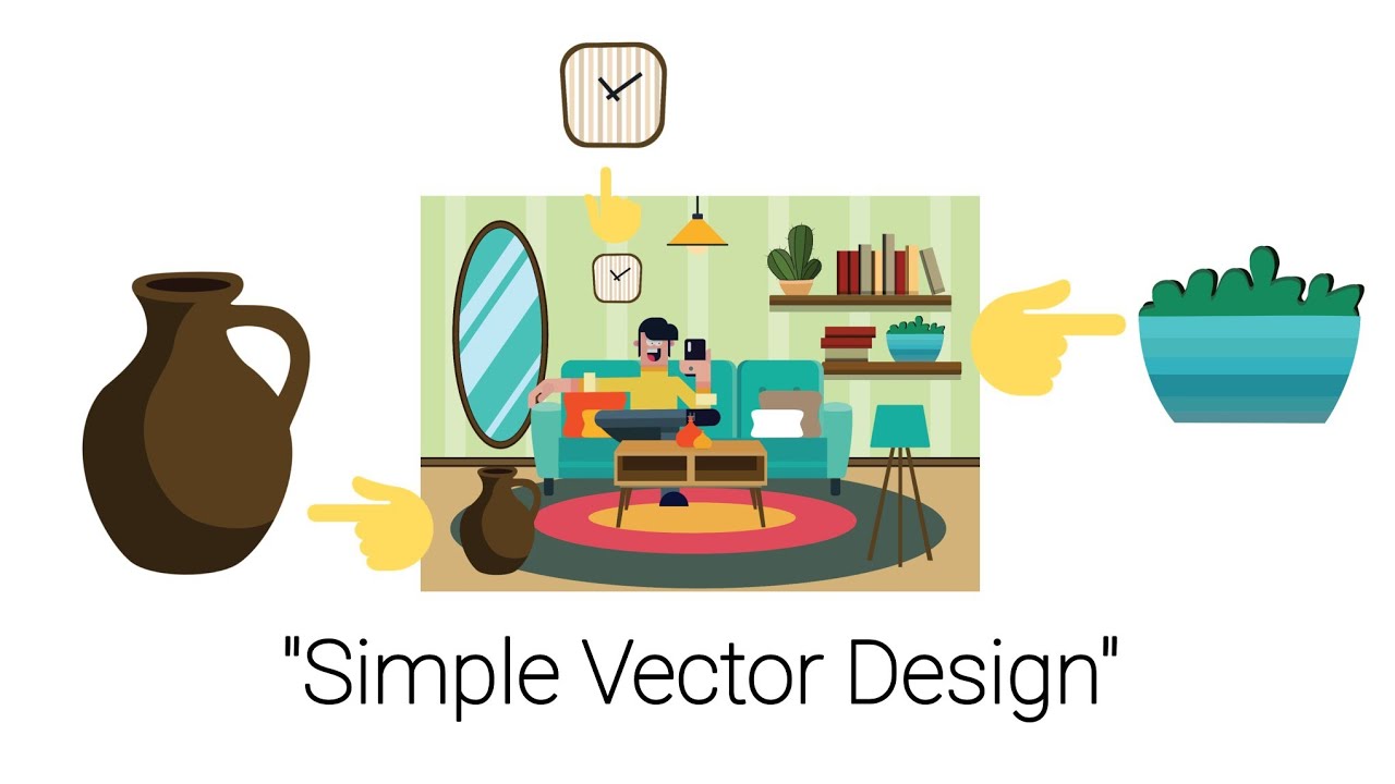 Simple Object Design in Adobe Illustrator | Easy Vector Tutorial - YouTube