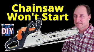 Stihl Chainsaw Won't Start - The Reason Why Surprised Me