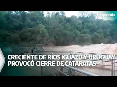 Creciente de ríos Iguazú y Uruguay provocó cierre de Cataratas | Vanguardia