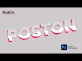 Paper Cut 3D Text Effect in Photoshop | Photoshop 2022