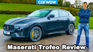 Maserati Levante Trofeo 2021 review - you'll be amazed how quick it is to 60mph! screenshot 4