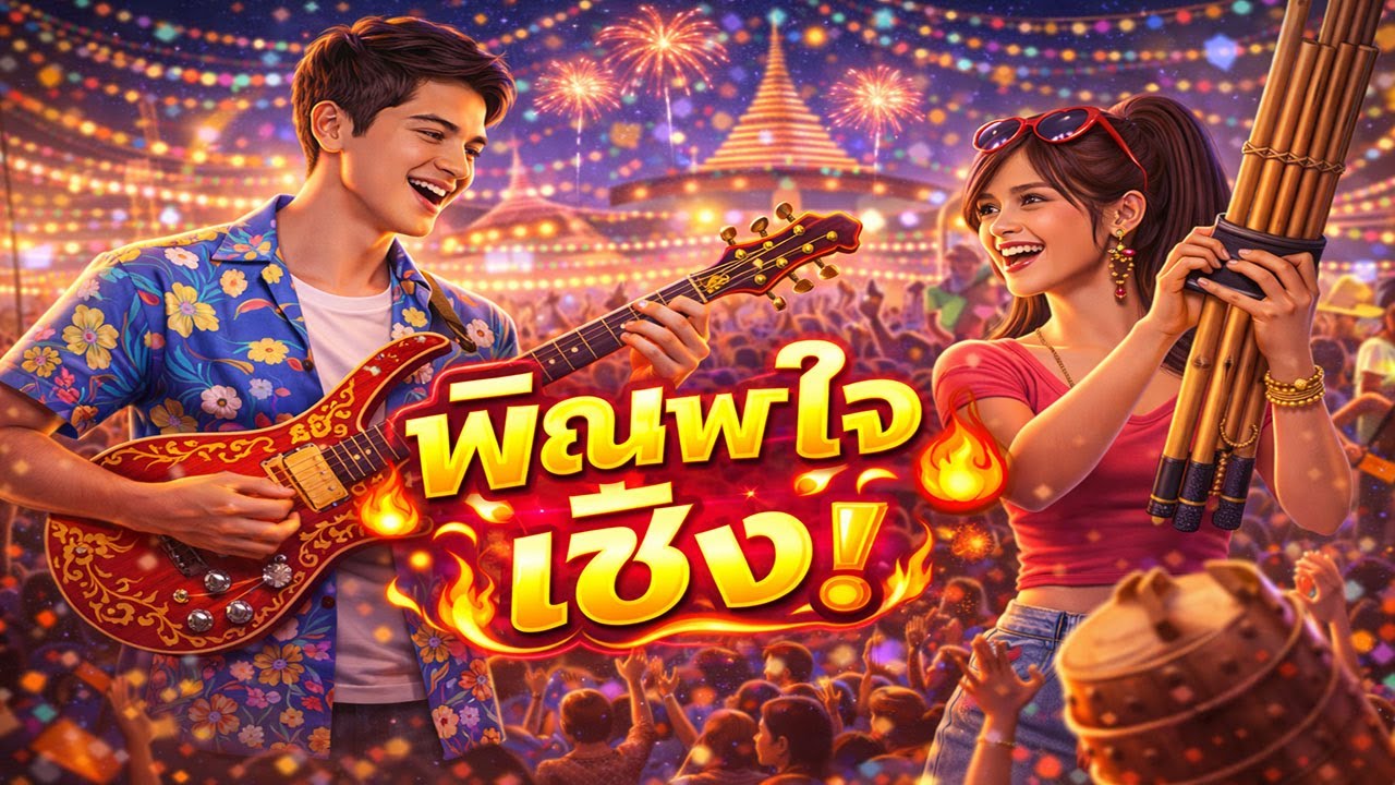 พิณพาใจเซิ้ง | Morlam Pop Duet | Electric Phin x Khaen Party