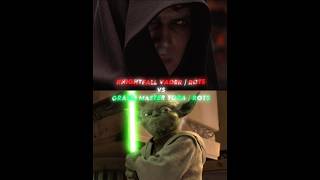 Knightfall Vader vs Master Yoda (Both ROTS) | #starwars #1v1 #vs #ahsoka #ahsokaseries