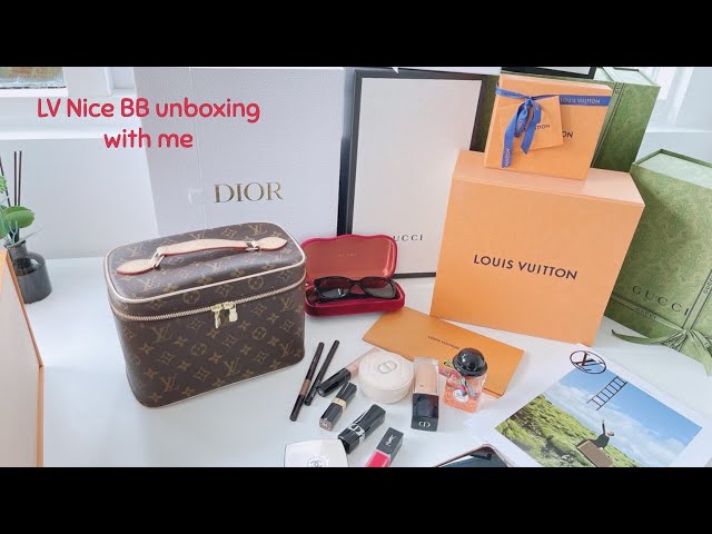 How I Organise My Louis Vuitton Nice BB & Unboxing The Most