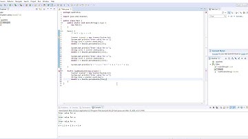 Quadratic Formula in Java