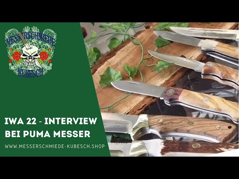 IWA 2022 Puma Messer und Jagdmesser aus Solingen. Die Traditionelle Messer-Manufaktur aus Solingen.