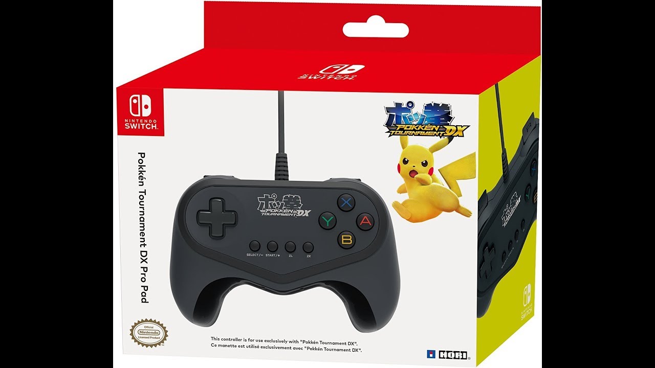 Collector's Corner - HORI Pokkén Tournament DX Pro Pad - YouTube