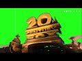 20th Century Fox Logo 2013 Green Screen 