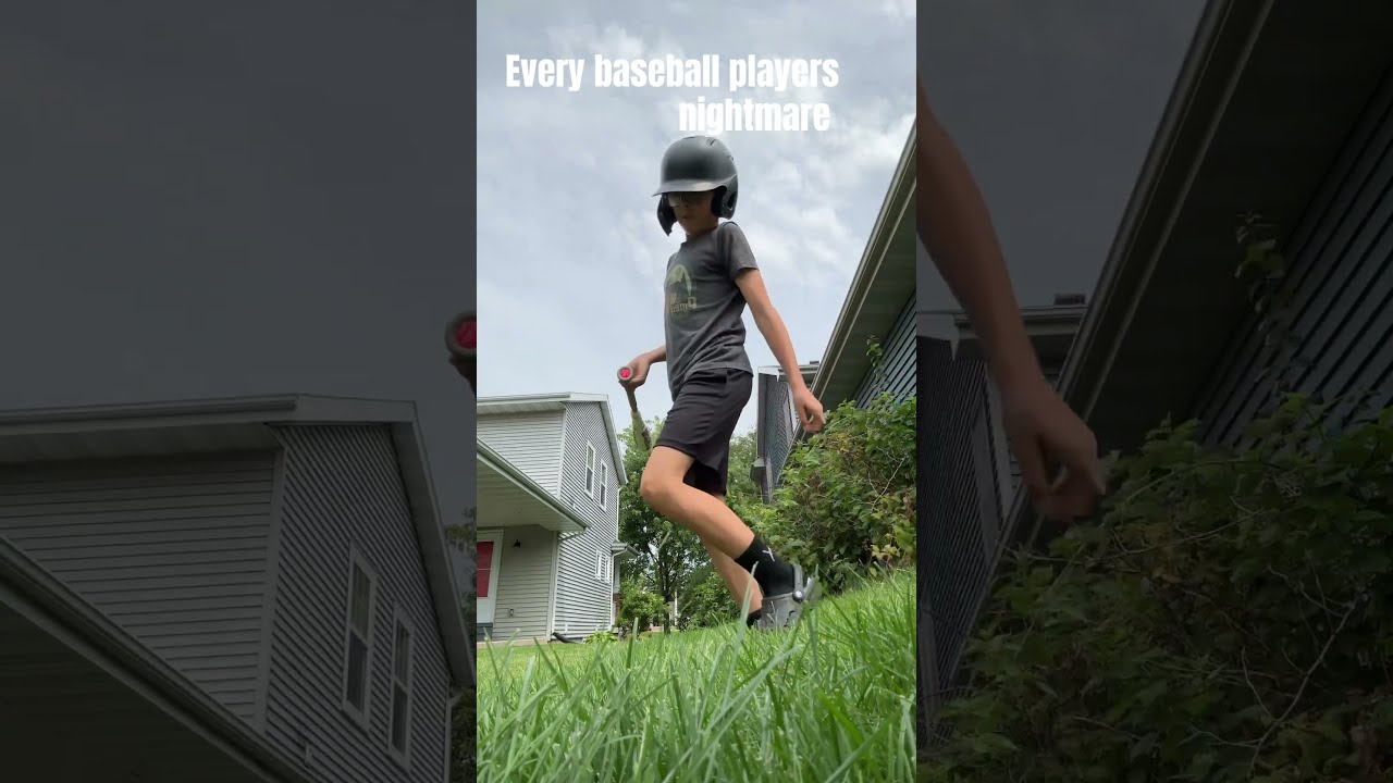 Every Baseball Player Nightmare Funny Mlb Comedy Sports 