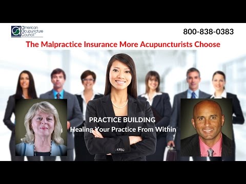 Acupuncture Malpractice Insurance American Acupuncture Council Practice Building