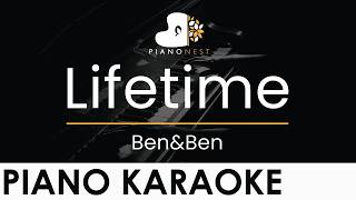Download lagu Ben&Ben - Lifetime - Piano Karaoke Instrumental Cover with Lyrics