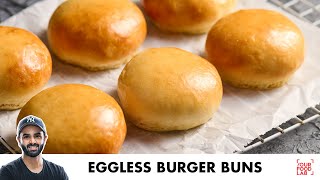 Eggless Burger Buns Recipe | Chef Sanjyot Keer screenshot 4