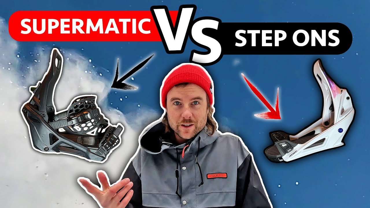 Burton Step Ons Versus Nidecker Supermatic Snowboard Bindings