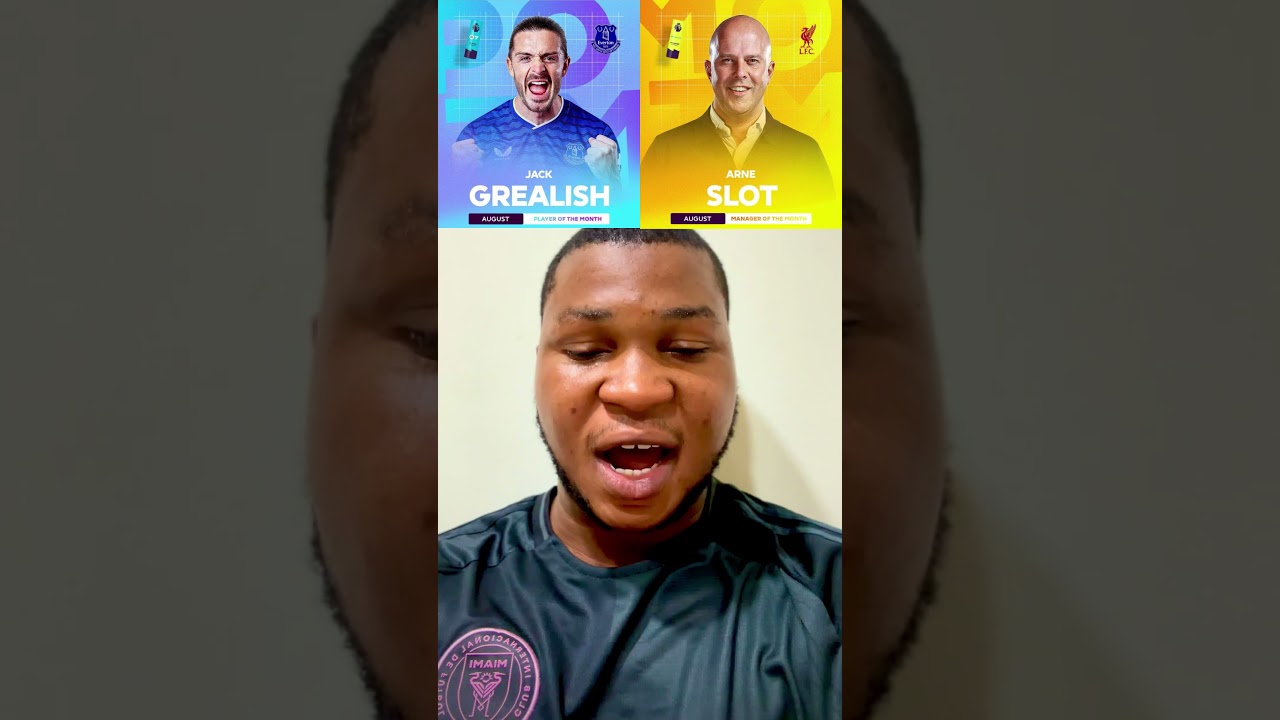 Premier league player and manager of the month of August 2026  