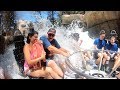 BEST WATER RIDE EVER Roaring Rapids Six Flags Magic Mountain Episode 1 Getting Soaked !!