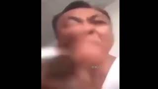Asian guy yelling at Mr. Postman cat