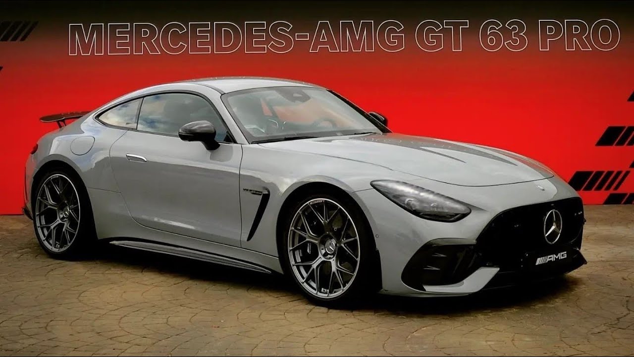 2025 Mercedes-AMG GT 63 Pro: A track-worthy daily driver - YouTube